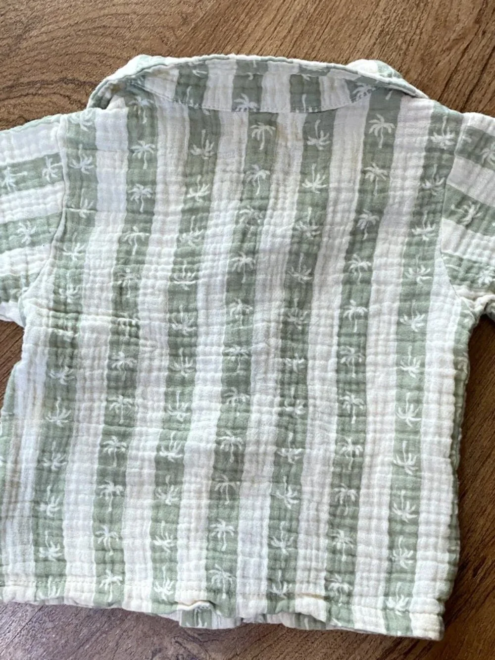 Lot S/S Button Up Shirts/Shorts/Pants-Rabbitt Bear/Gap/Cat & Jack/C&C-12M